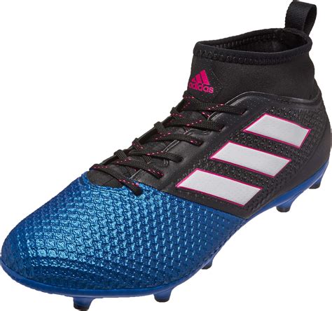 adidas performanceace 17.3 fg fußballschuh nocken core black white|Adidas ace primemesh 17.3.